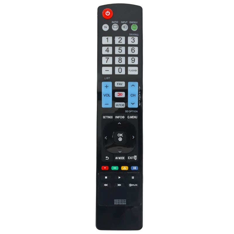 econtrolly New AKB73615315 AKB73615316 AKB73655806 Replace Remote for LG TV 32LS5600 37LS5600 42LS5600 47LS5600 47LS460LS4600 50PA5500 50PA6500 55LS4600 55LS5600 50PA4500 50PA4510 50PA400 42PA4900 52PA4900 - Image 1